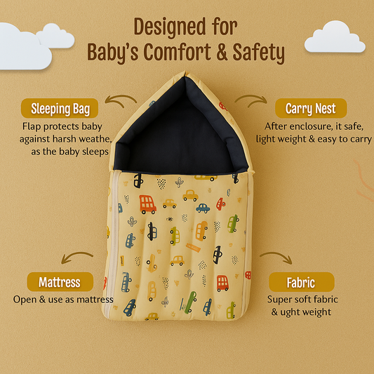 3-in-1 Baby Sleeping Bag