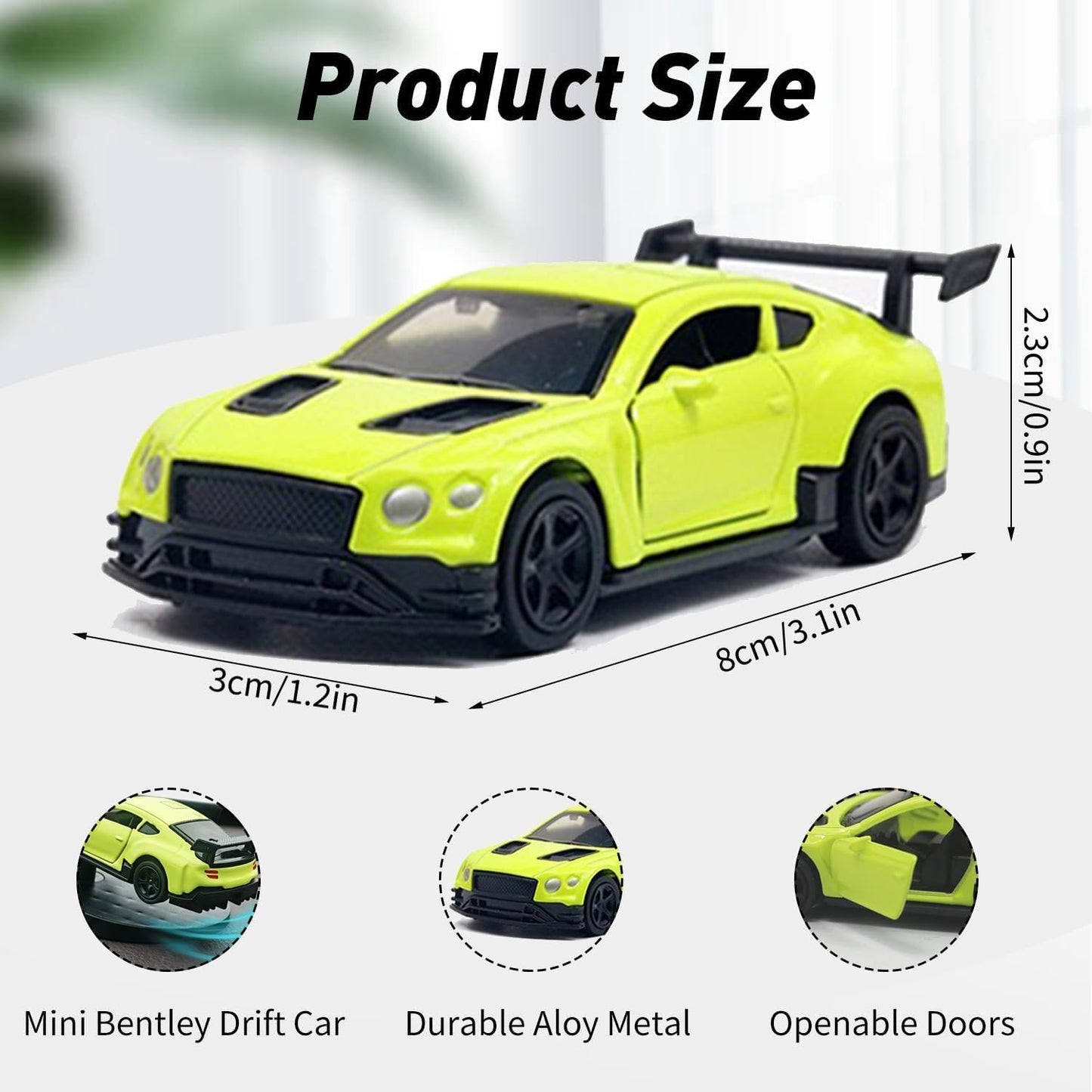 Dashboard Drift Car Model