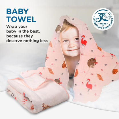 Ultra-Soft Microfiber Baby Bath Towel