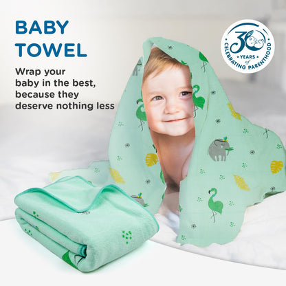 Ultra-Soft Microfiber Baby Bath Towel