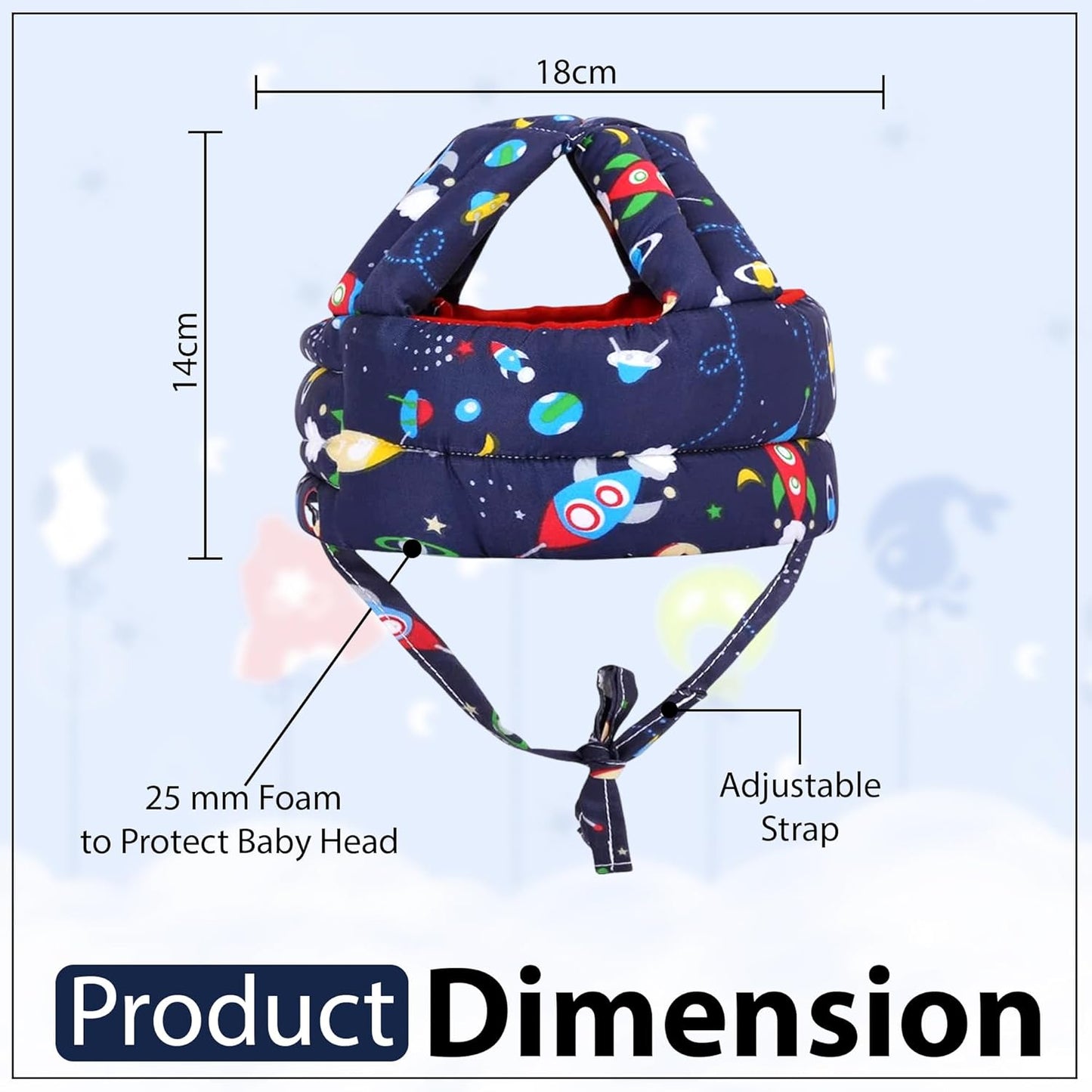 Baby Head Safety Helmet