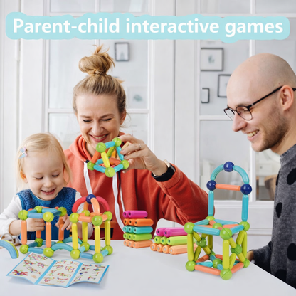 Magnetic Sticks & Balls Building Blocks Set