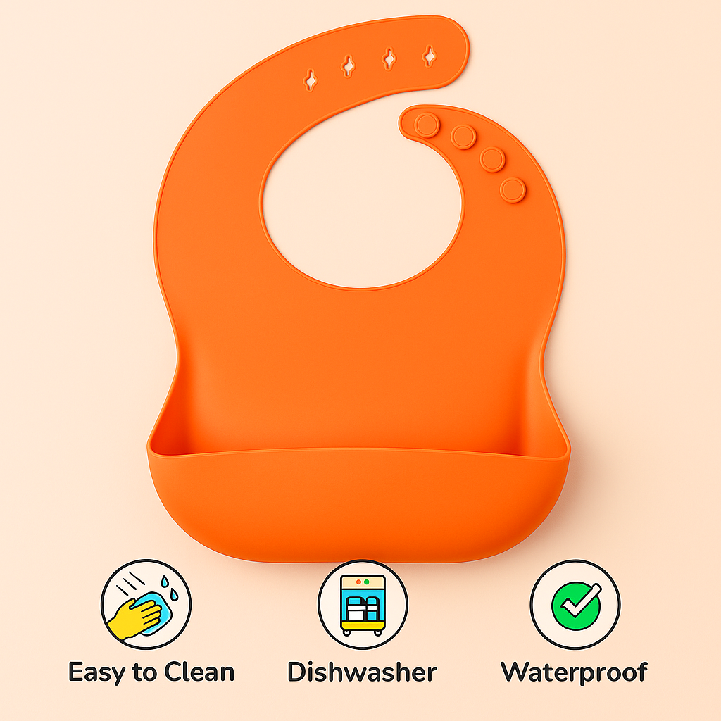 Adjustable Silicone Baby Bib