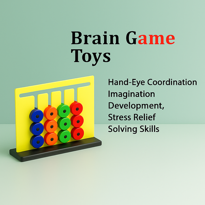 Montessori Color & Pattern Slide Puzzle Game for Kids