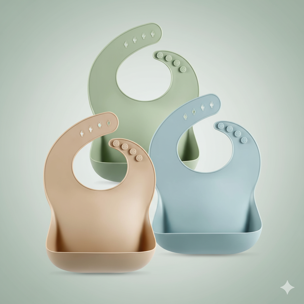 Adjustable Silicone Baby Bib