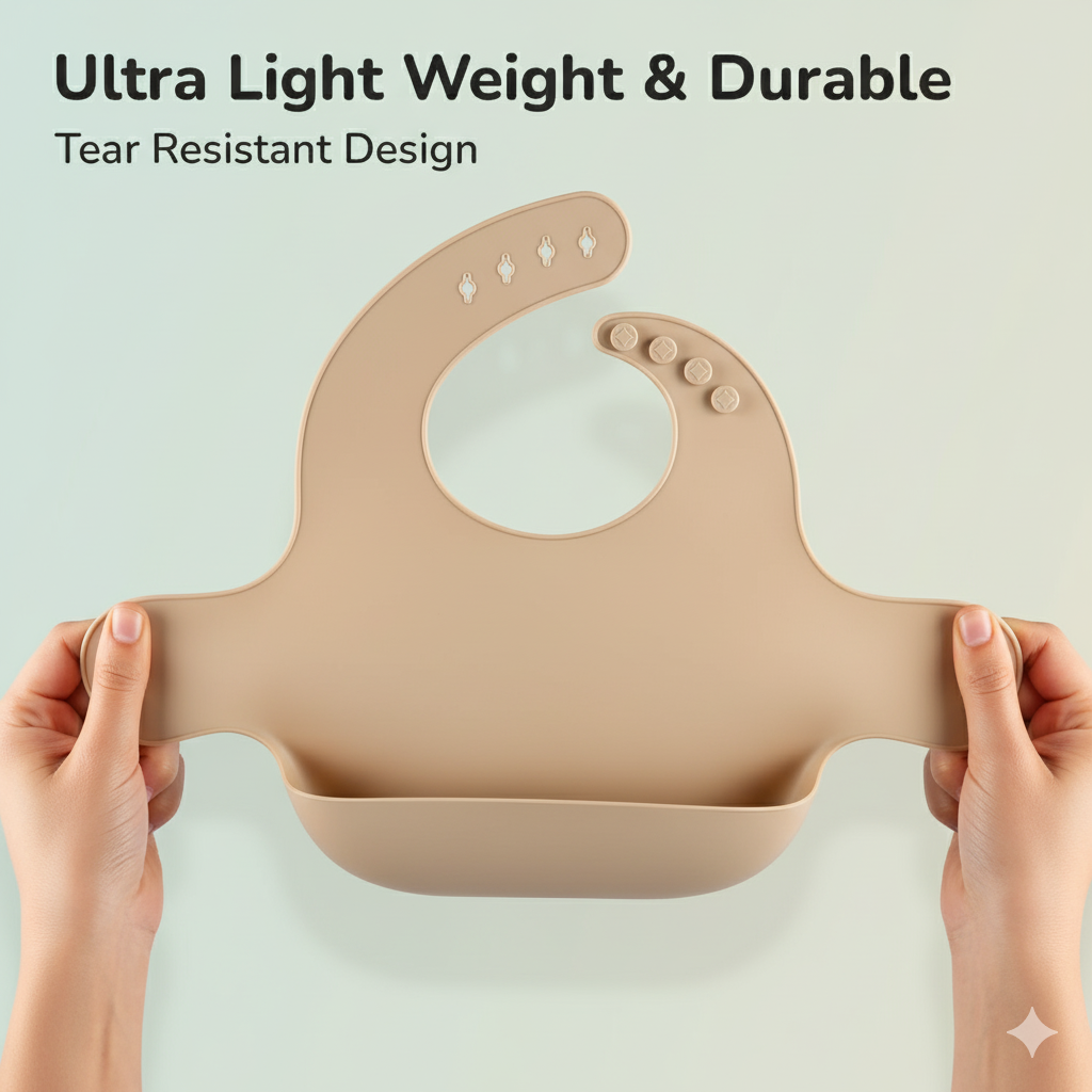 Adjustable Silicone Baby Bib