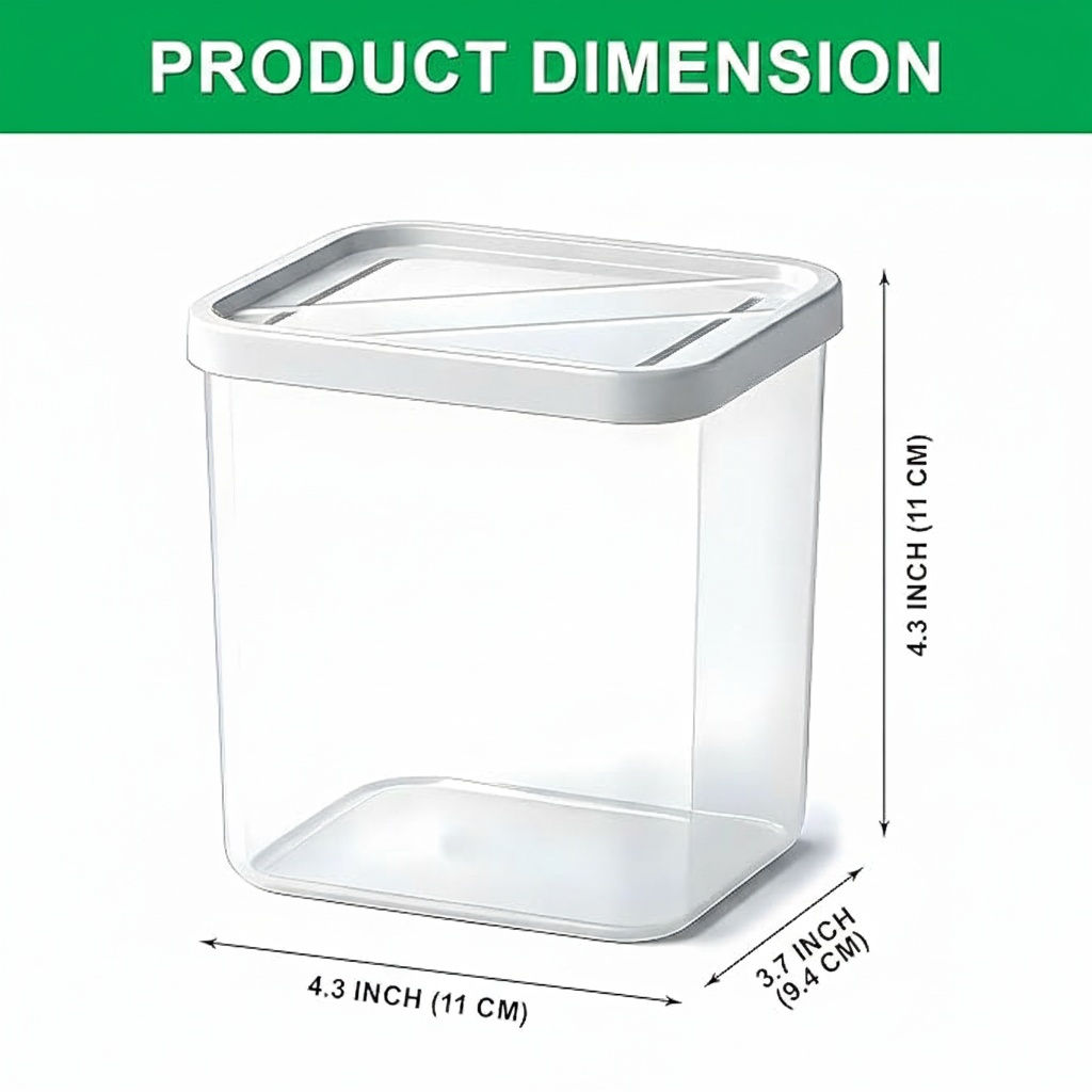 Fridge Organizer Containers – Pack of 6