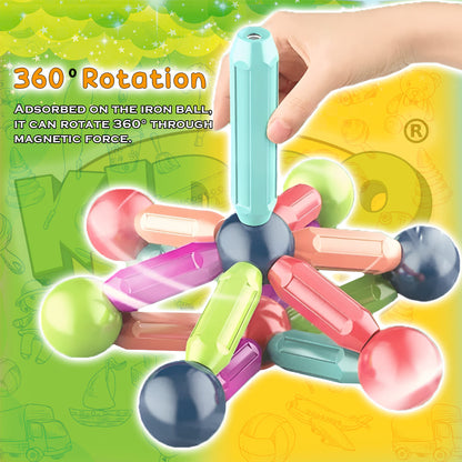 Magnetic Sticks & Balls Building Blocks Set