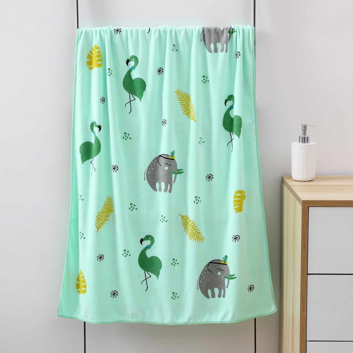 Ultra-Soft Microfiber Baby Bath Towel