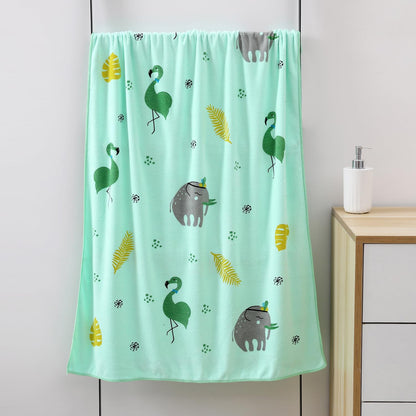 Ultra-Soft Microfiber Baby Bath Towel